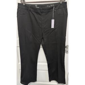 Hot in Hollywood Womens Jeans Beverly Bootcut Black‎ Size XL (37x28)